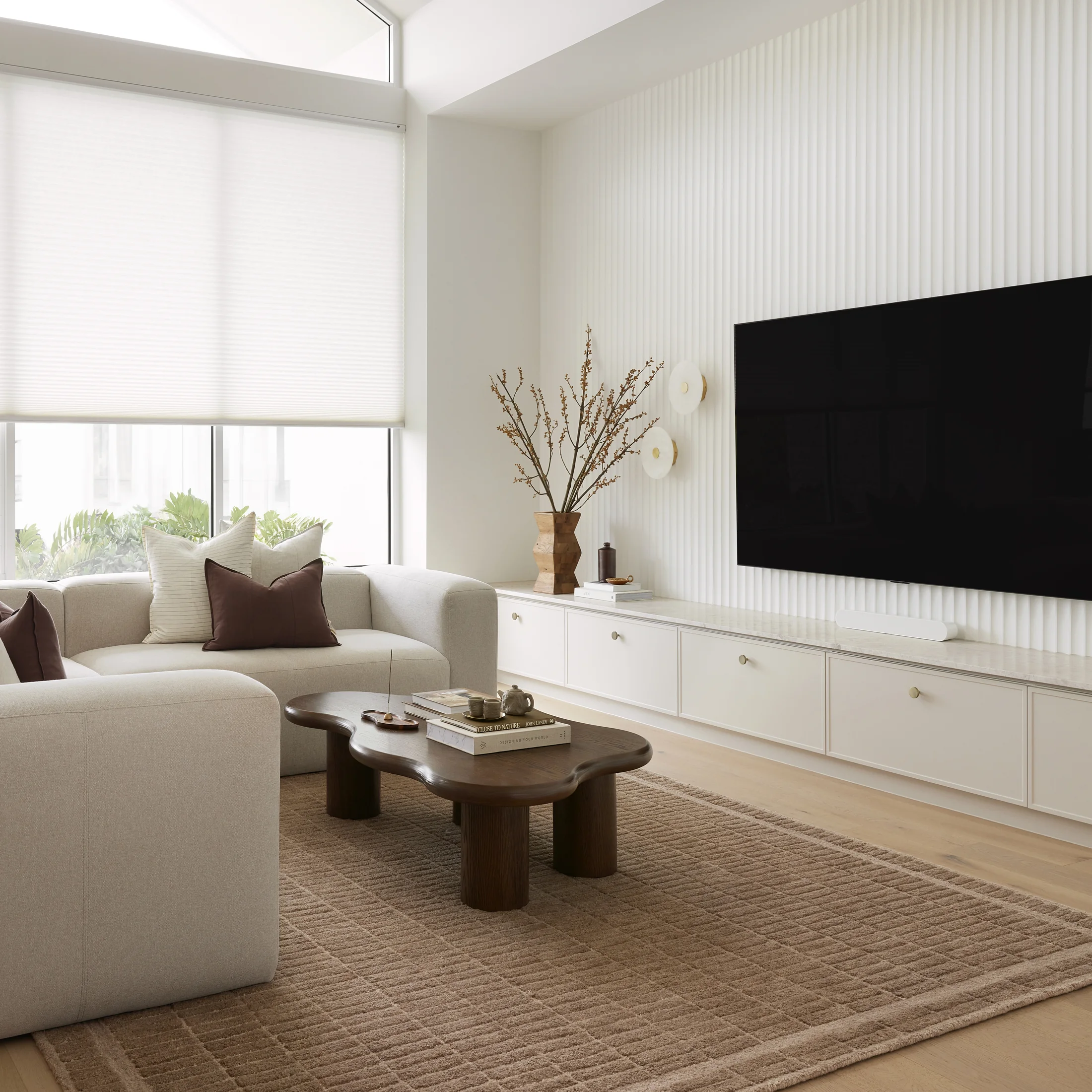 Marlow Mocha wool rug