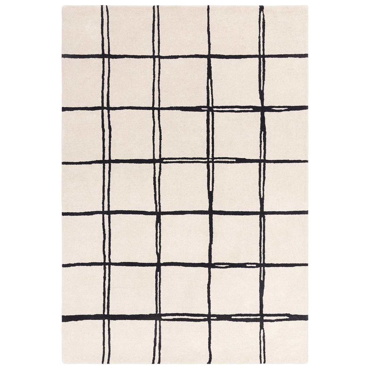 Asiatic Albany Grid Monochrome