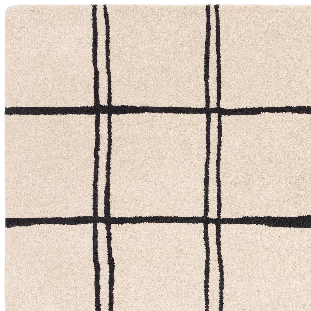 Asiatic Albany Grid Monochrome