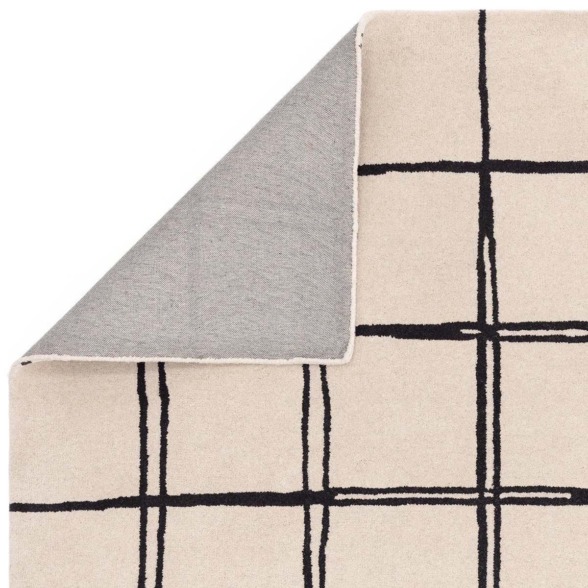 Asiatic Albany Grid Monochrome