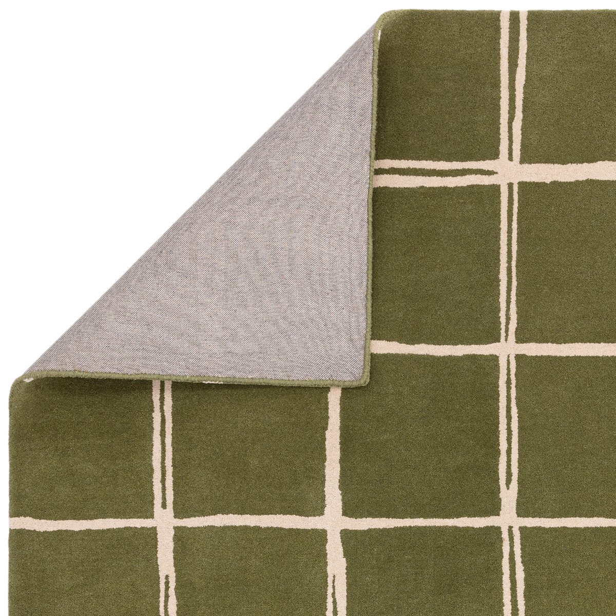 Asiatic Albany Grid Olive