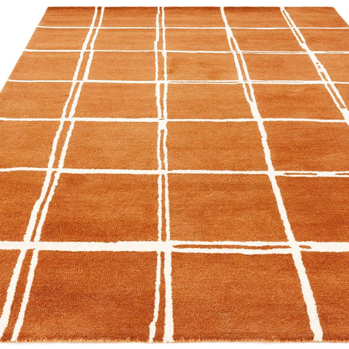 Asiatic Albany Grid Rust