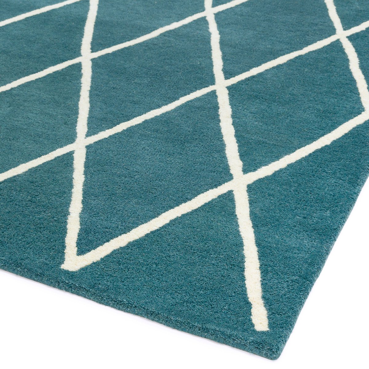 Asiatic Albany Diamond Teal