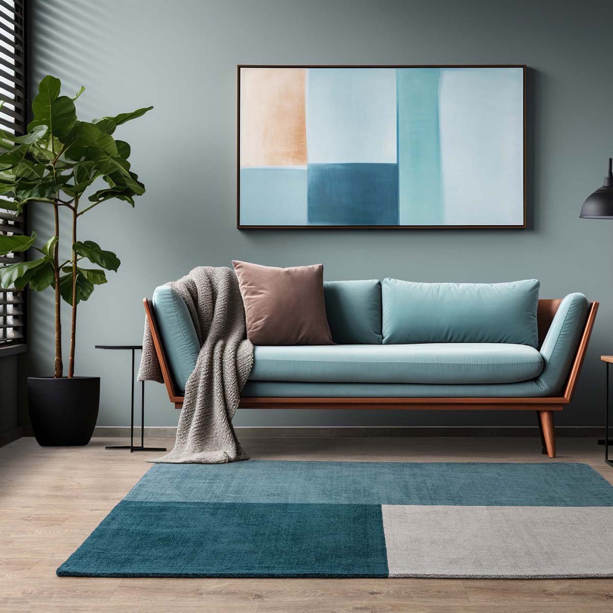 Asiatic Blox Teal