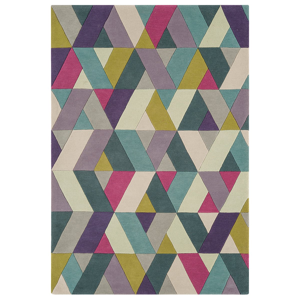 Asiatic Funk Chevron Blue Green