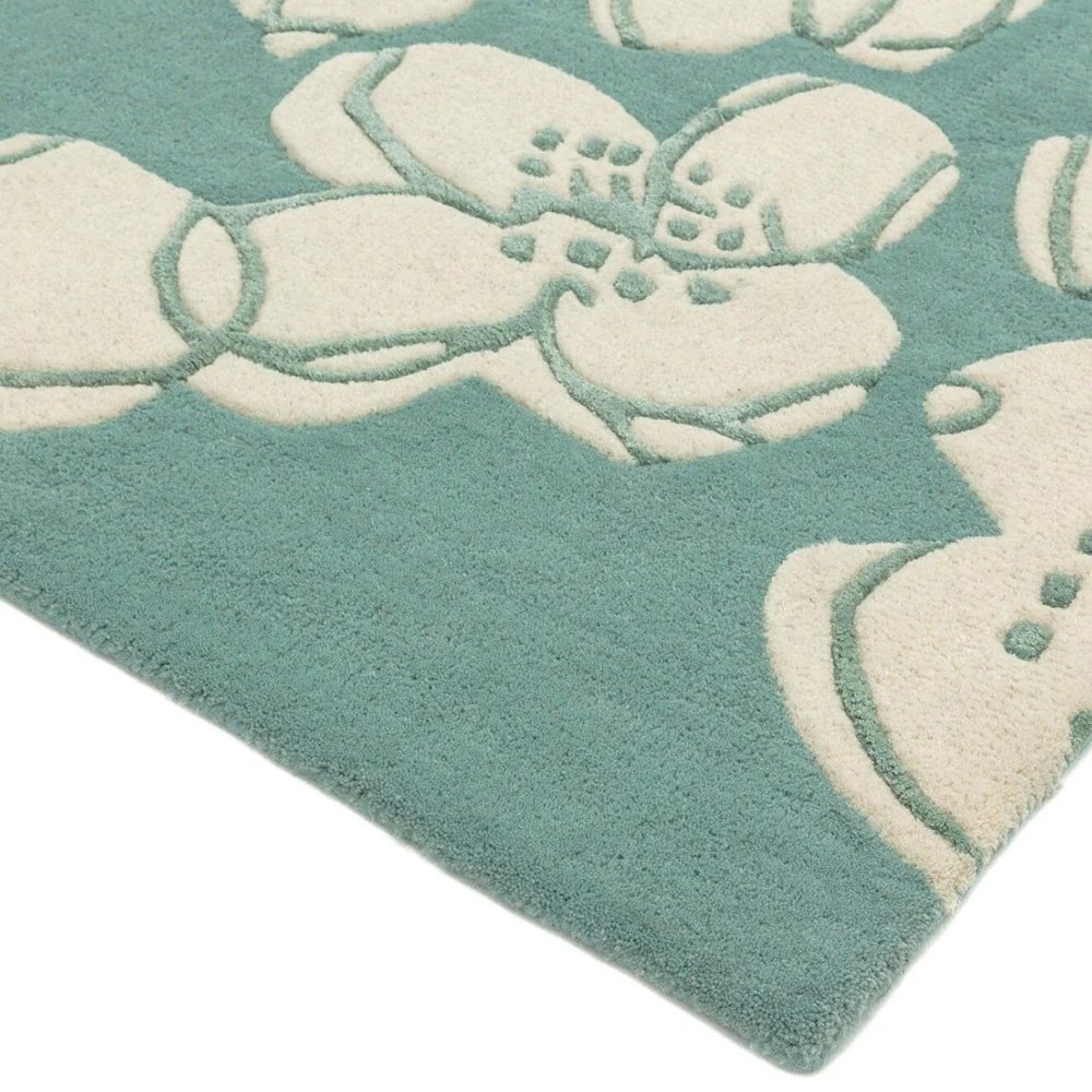 Asiatic Devore Blue