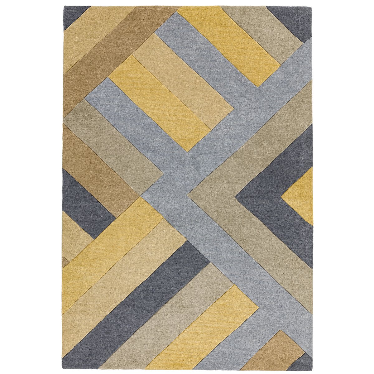 Asiatic Reef 02 Big Zig Ochre Grey