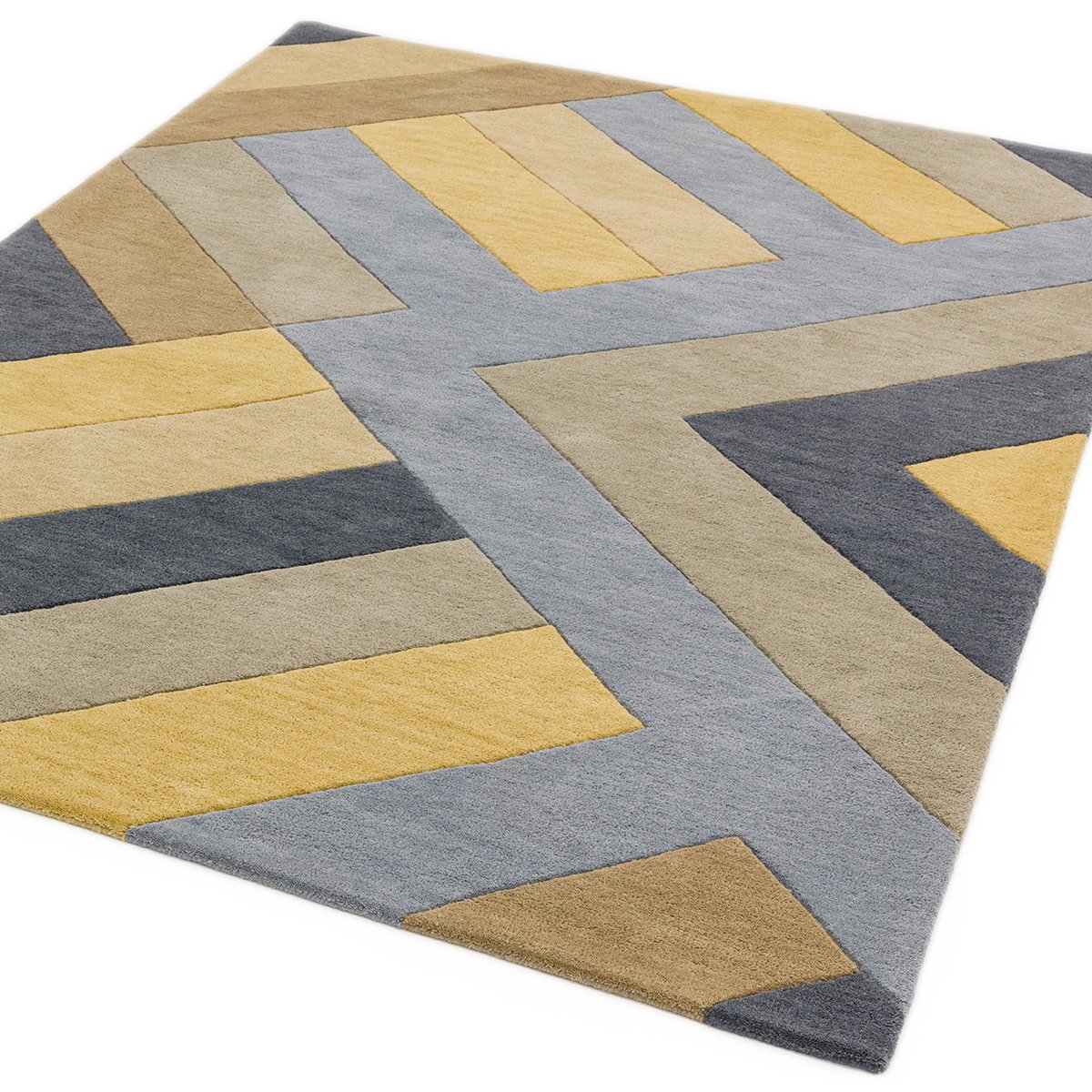 Asiatic Reef 02 Big Zig Ochre Grey