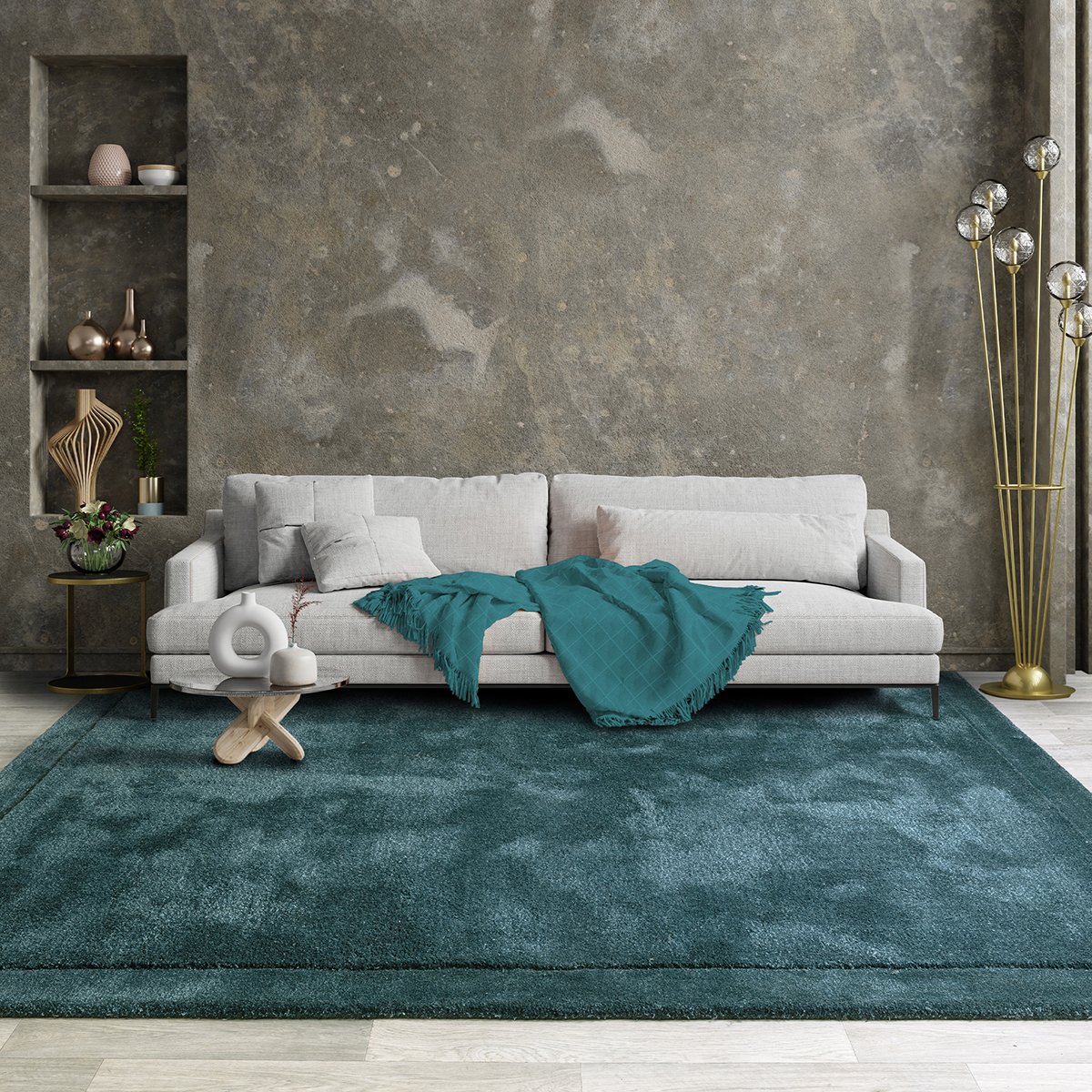 Asiatic Rise Teal