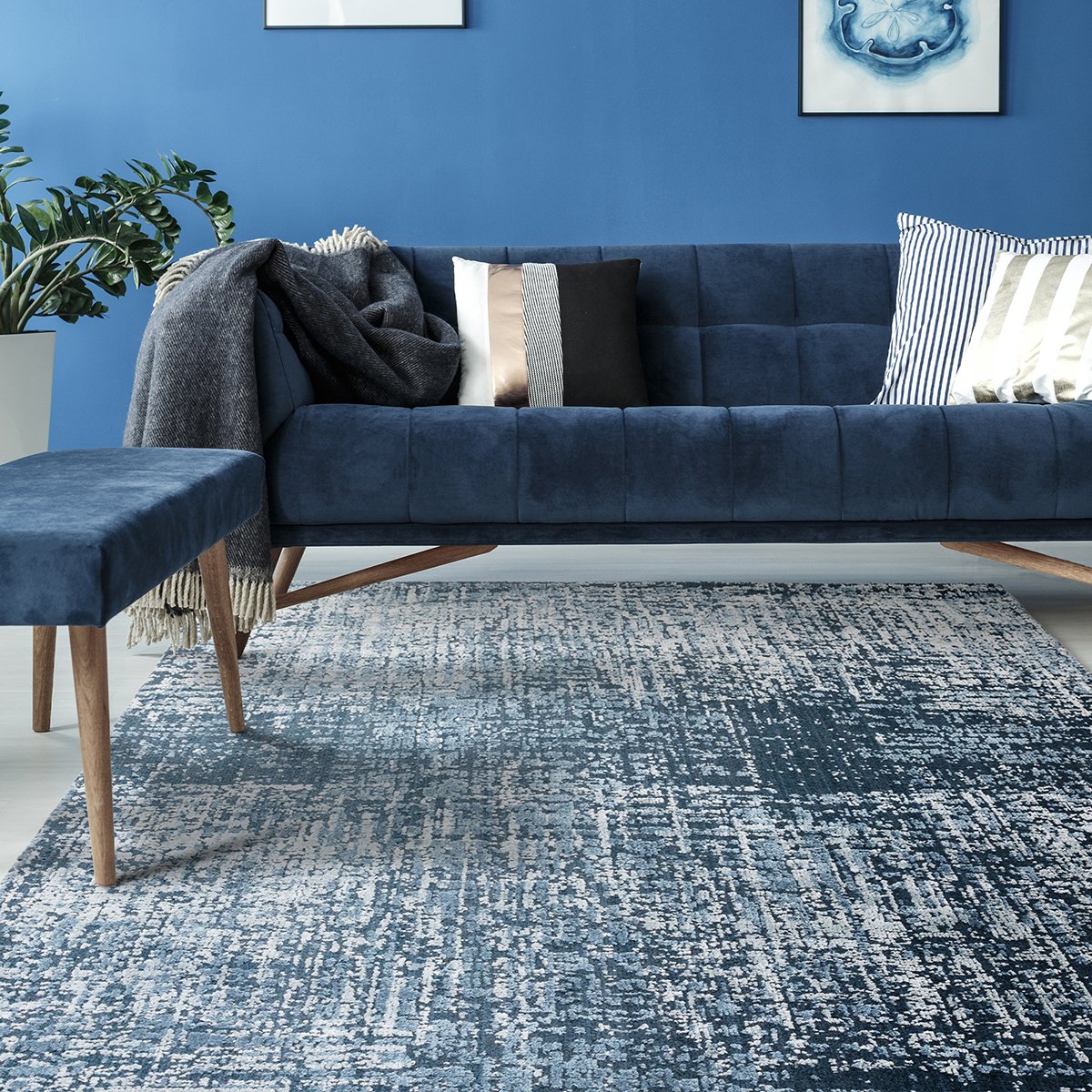 Asiatic Torino Petrol Blue