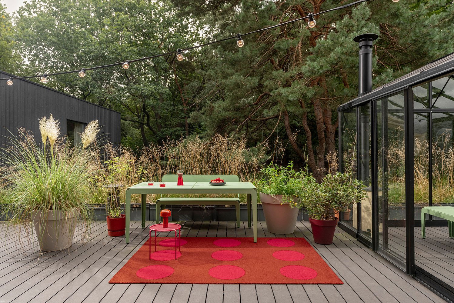Brink & Campman Habitat Festival Dots Red Outdoor 495800
