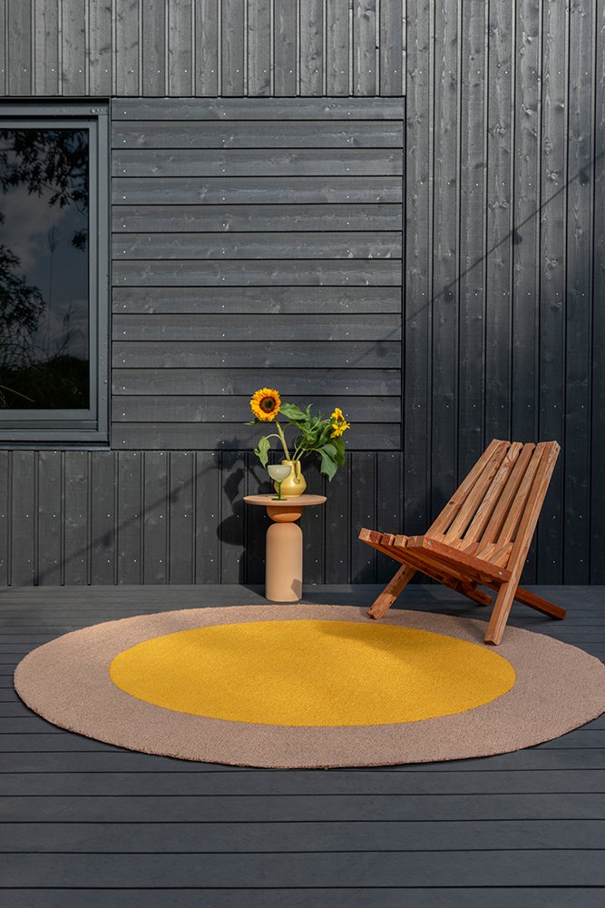 Brink & Campman Habitat Festival Round Yellow Outdoor 496306