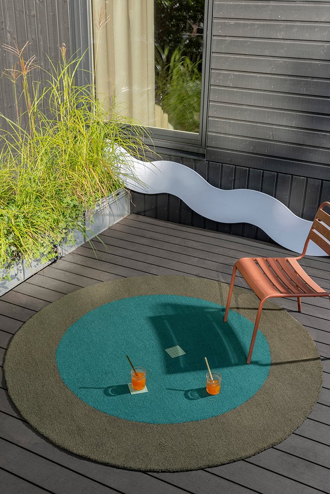 Brink & Campman Habitat Festival Round Aqua Outdoor 496308