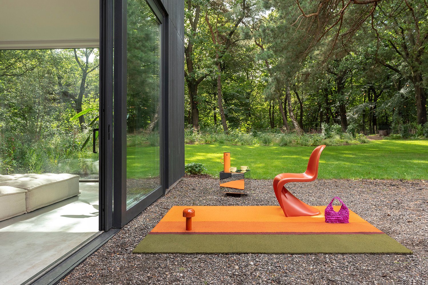 Brink & Campman Habitat Festival Stripe Orange Outdoor 496513