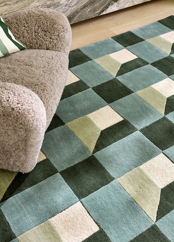 Harlequin Blocks Fern 141907