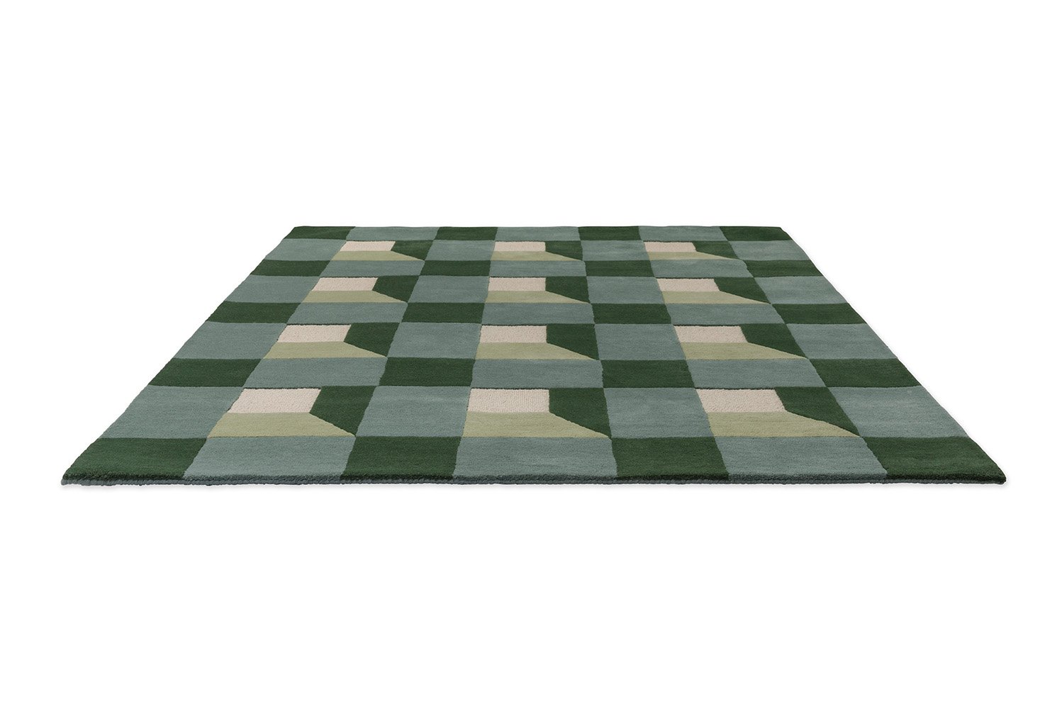 Harlequin Blocks Fern 141907