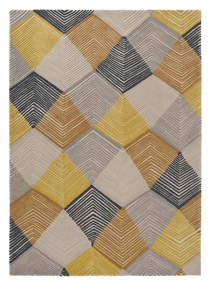Harlequin Rhythym Saffron 40906