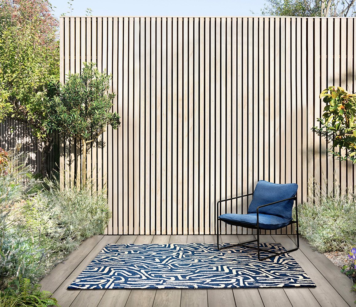 Harlequin Melodic Blue Outdoor 443608