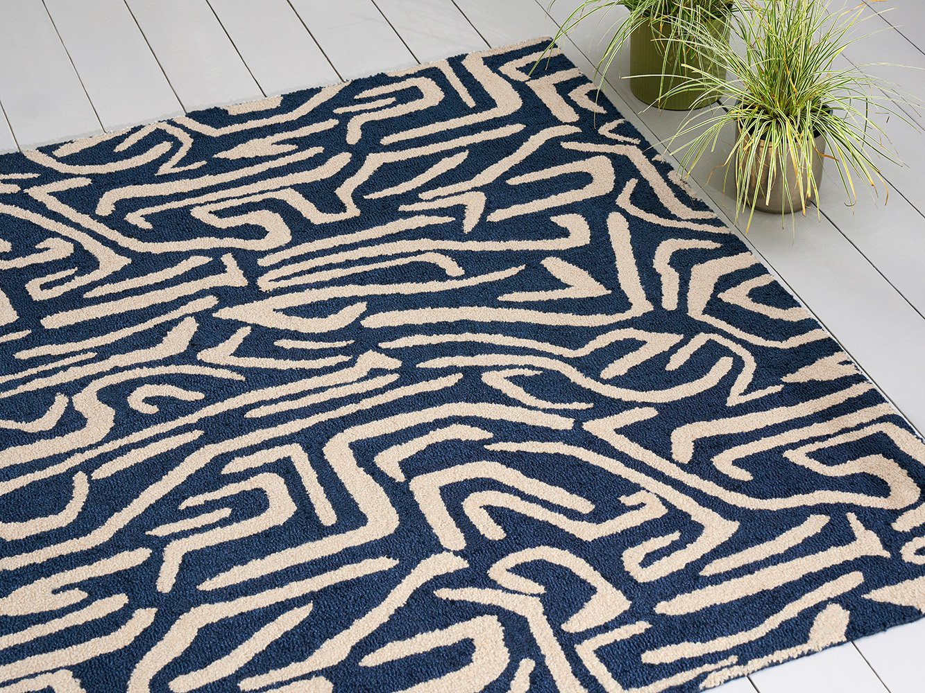 Harlequin Melodic Blue Outdoor 443608
