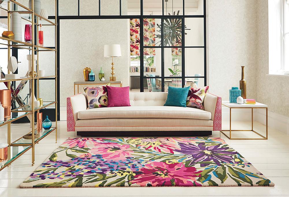 Harlequin Floreale Fuschsia 44905