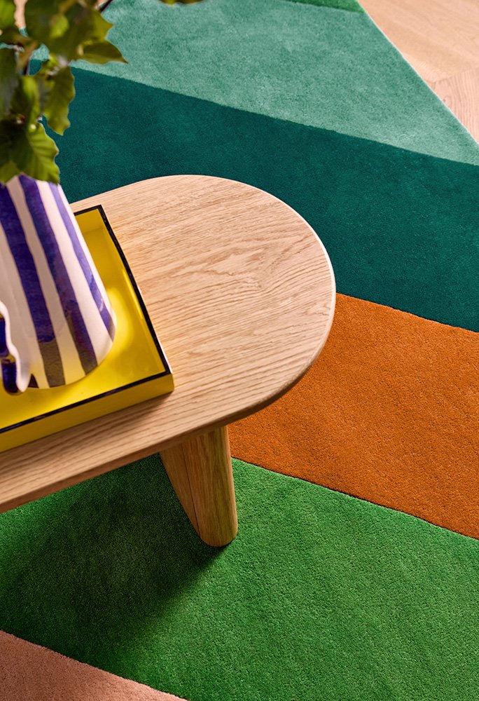 Harlequin – Sophie Robinson Sherbet Stripe Emerald/Amber 144417