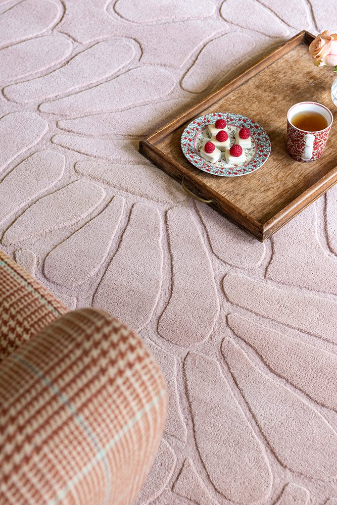 Laura Ashley Coleby Petals Chalk Pink 078802