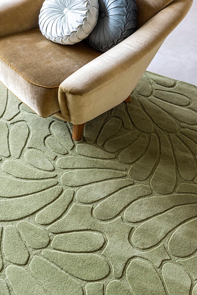 Laura Ashley Coleby Petals Hedgerow Green 078807