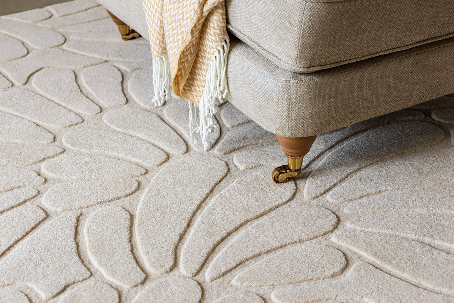 Laura Ashley Coleby Petals Ivory Cream 078809