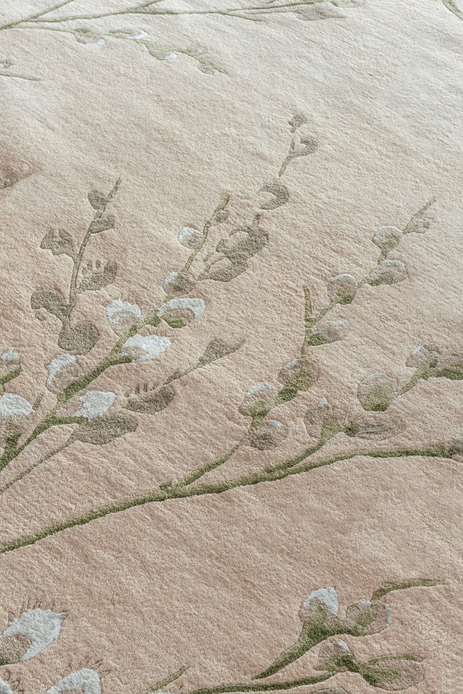 Laura Ashley Pussy Willow Hedgerow Green 079807