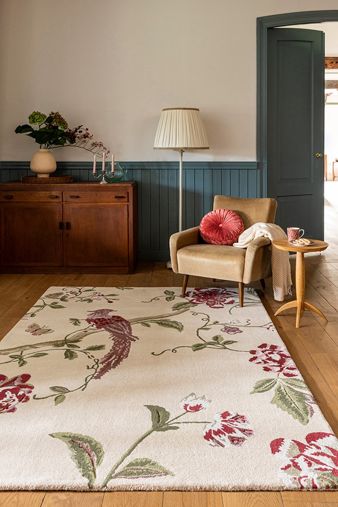 Laura Ashley Summer Palace Cranberry/Grape 081200