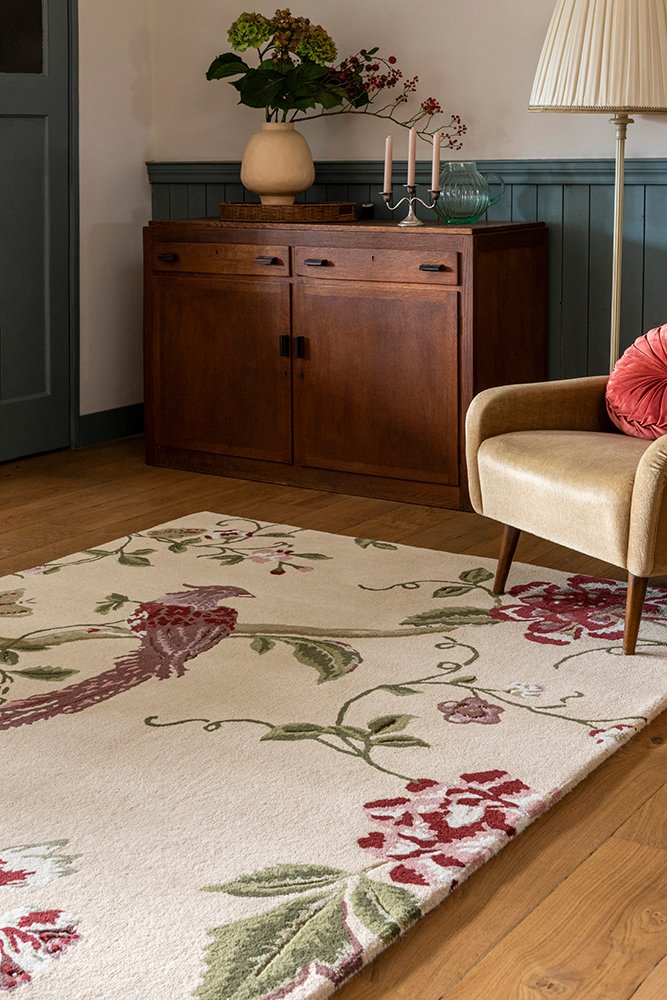 Laura Ashley Summer Palace Cranberry/Grape 081200