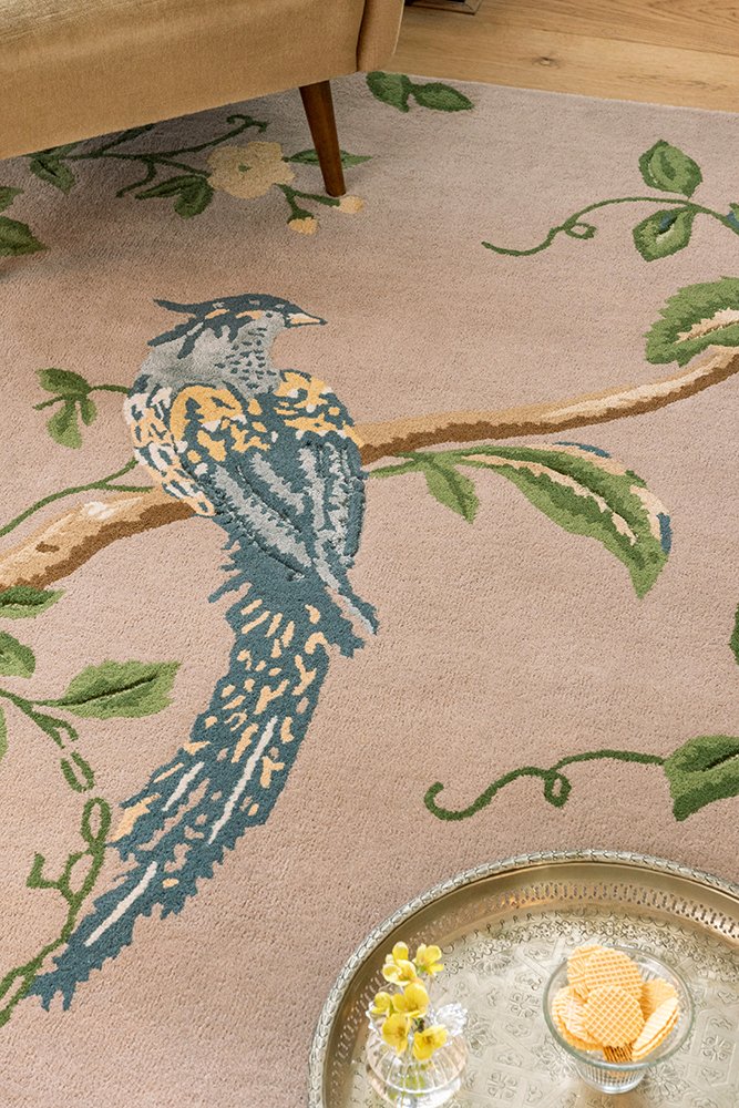 Laura Ashley Summer Palace Truffle/Seaspray 081201