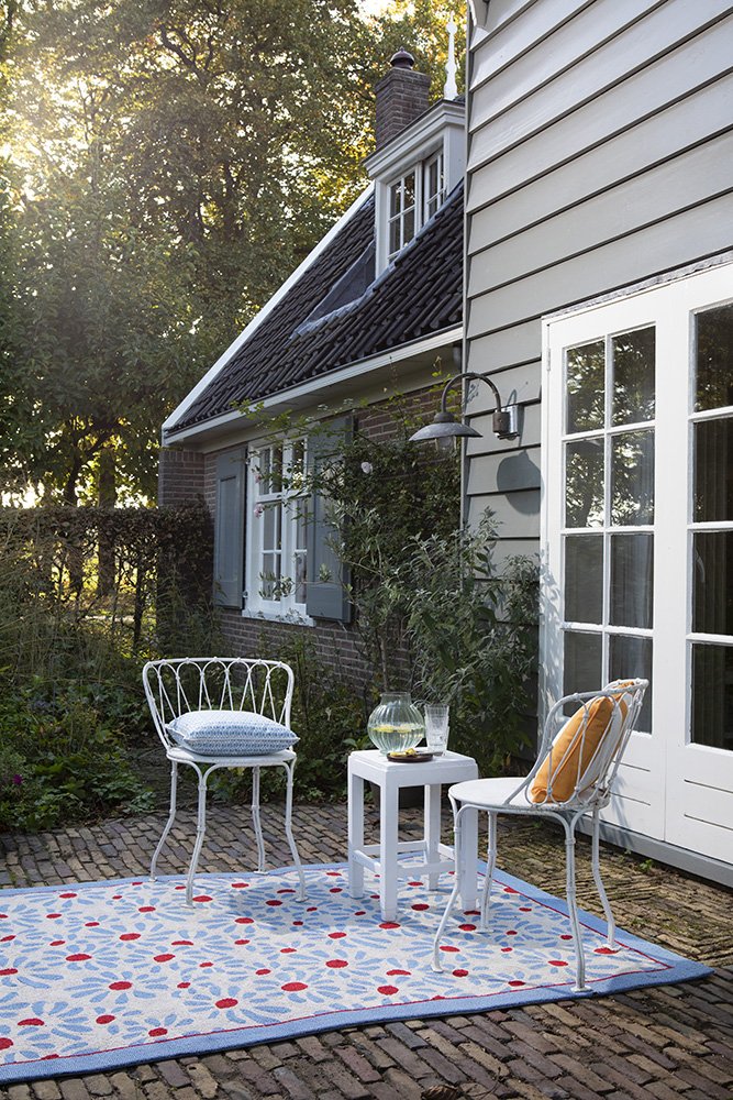 Laura Ashley Thorncliff Sky Blue Outdoor 480308