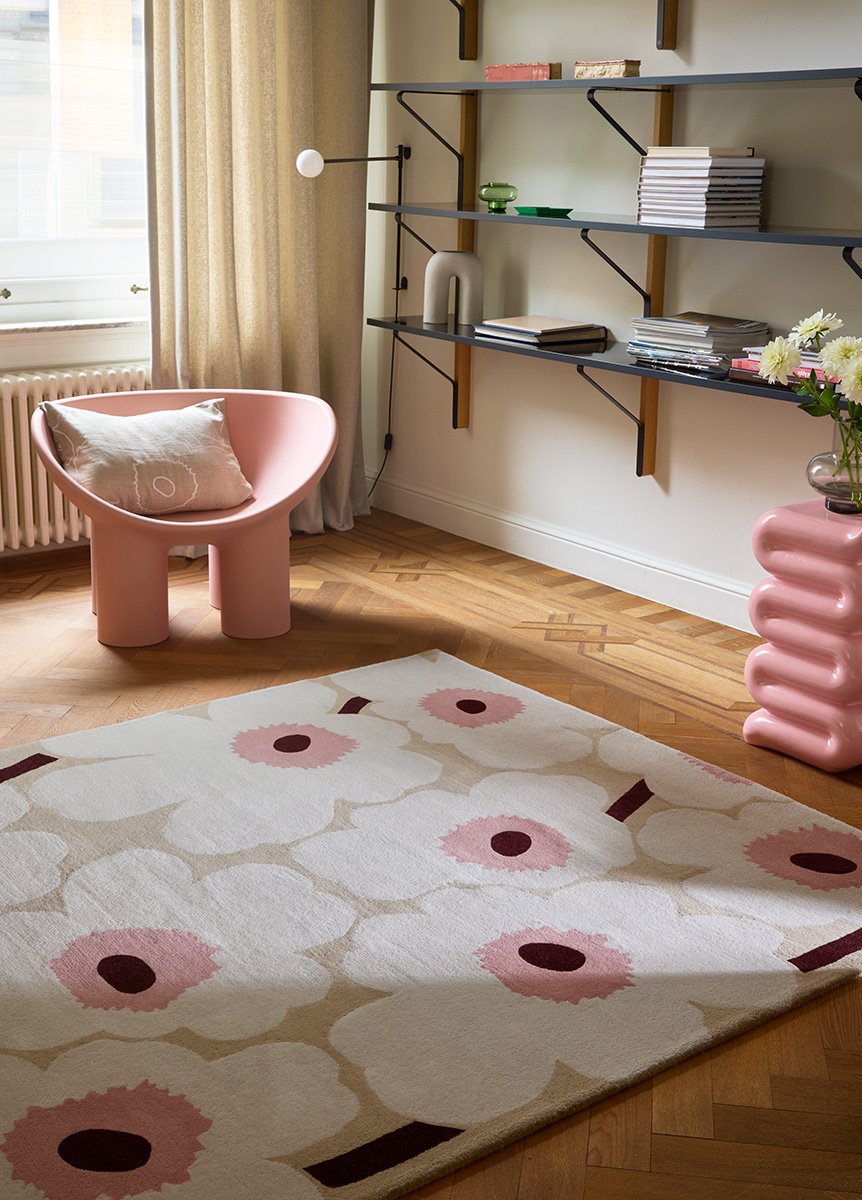 Marimekko Unikko Beige Pink 132402