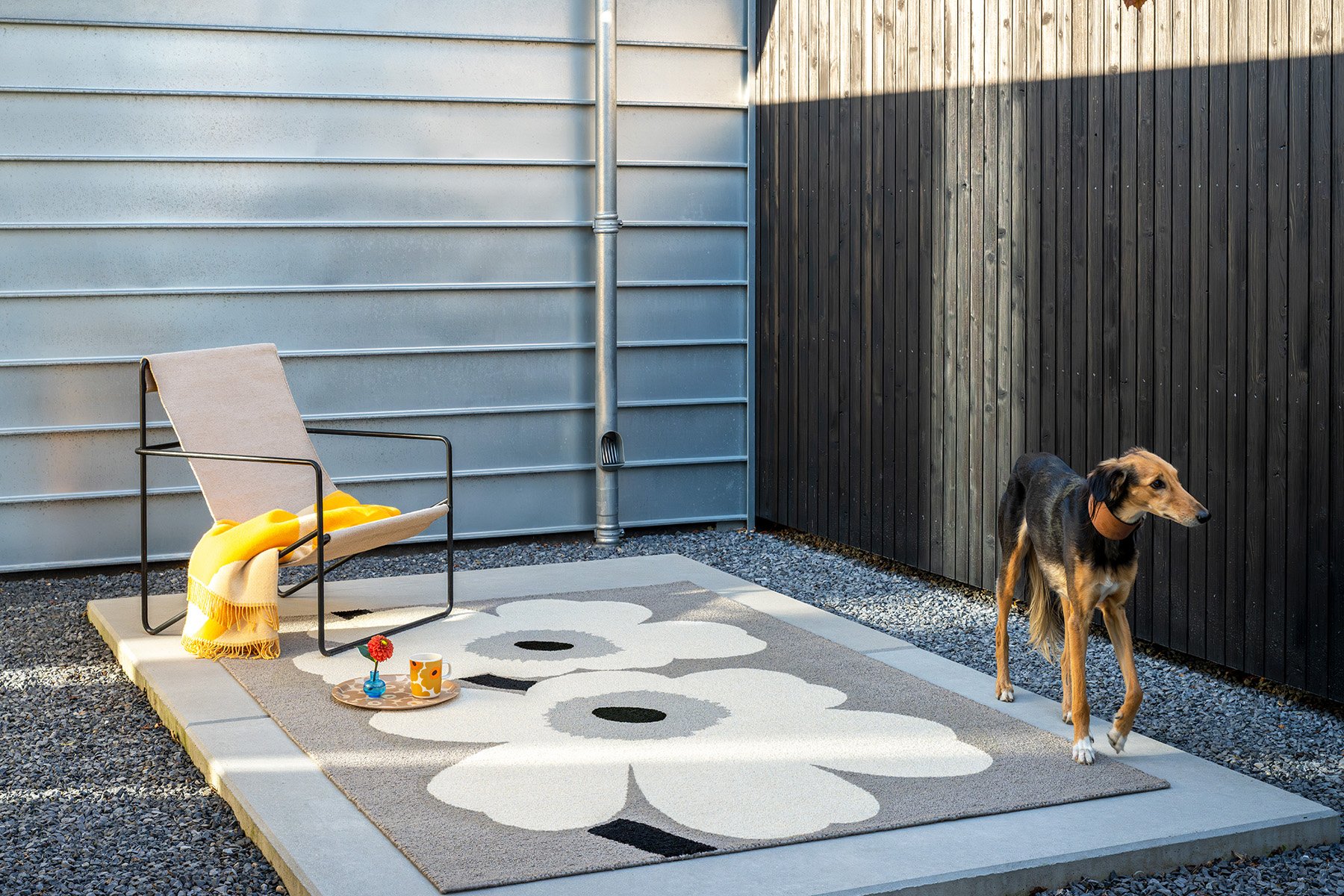 Marimekko Unikko Anniversary Grey Outdoor 433004