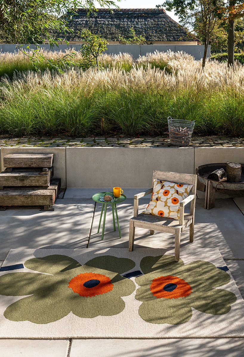 Marimekko Unikko Anniversary Dusty Green Outdoor 433017