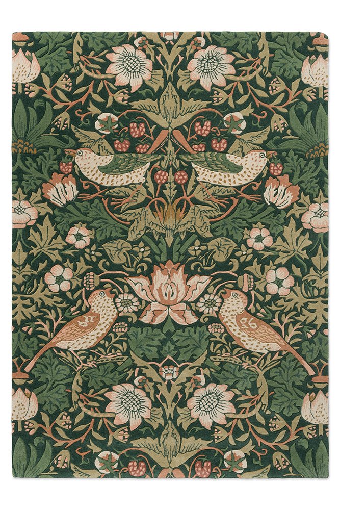 Morris & Co Strawberry Thief Forest 027707