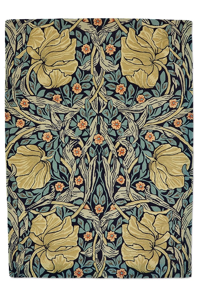 Morris & Co Pimpernel Indigo 028818