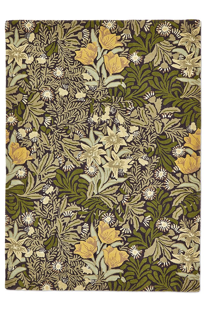Morris & Co Bower Twining Vine Green 128207