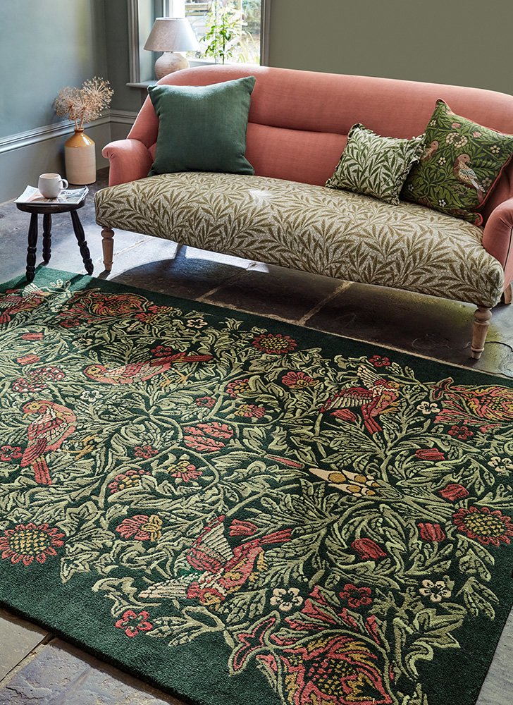 Morris & Co Bird Tump Green 128307