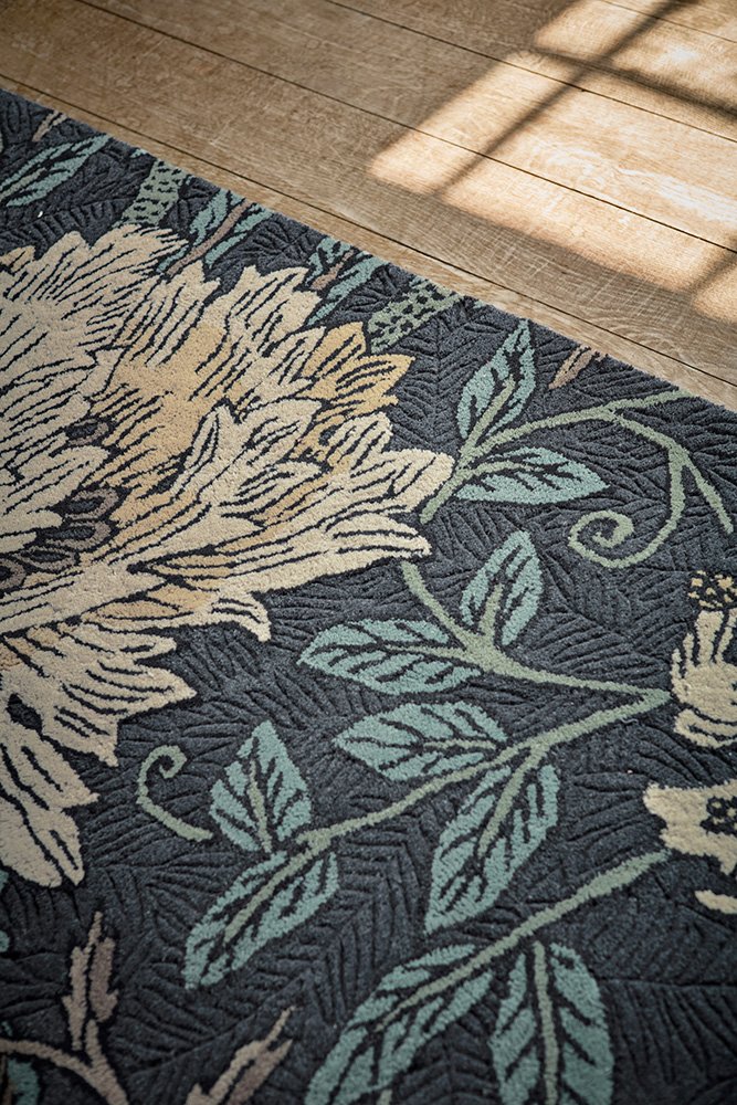 Morris & Co Honeysuckle & Tulip Woad – Thyme 130408