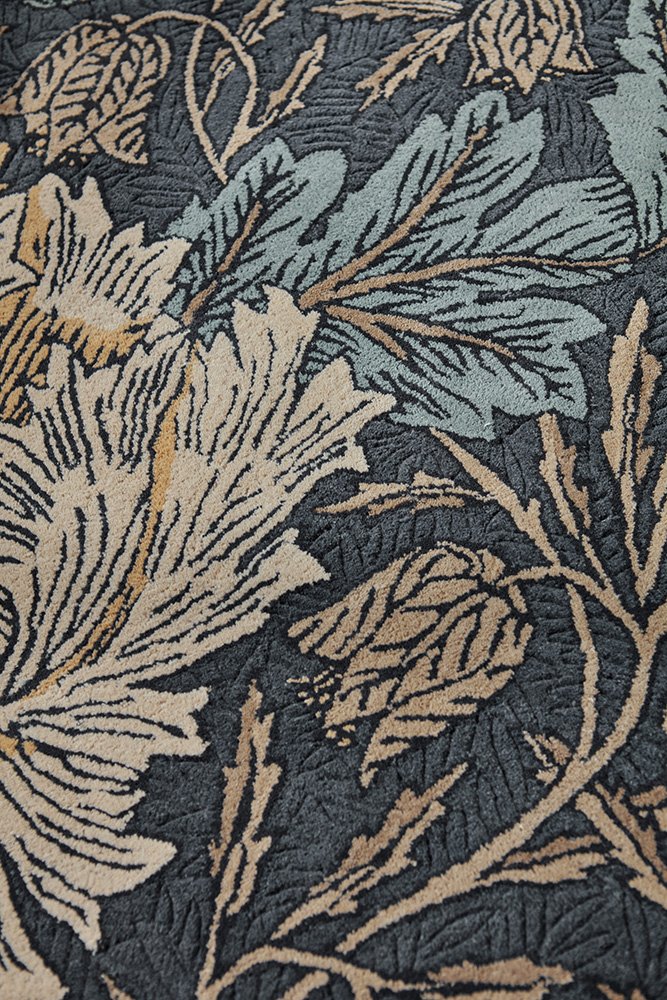 Morris & Co Honeysuckle & Tulip Woad – Thyme 130408