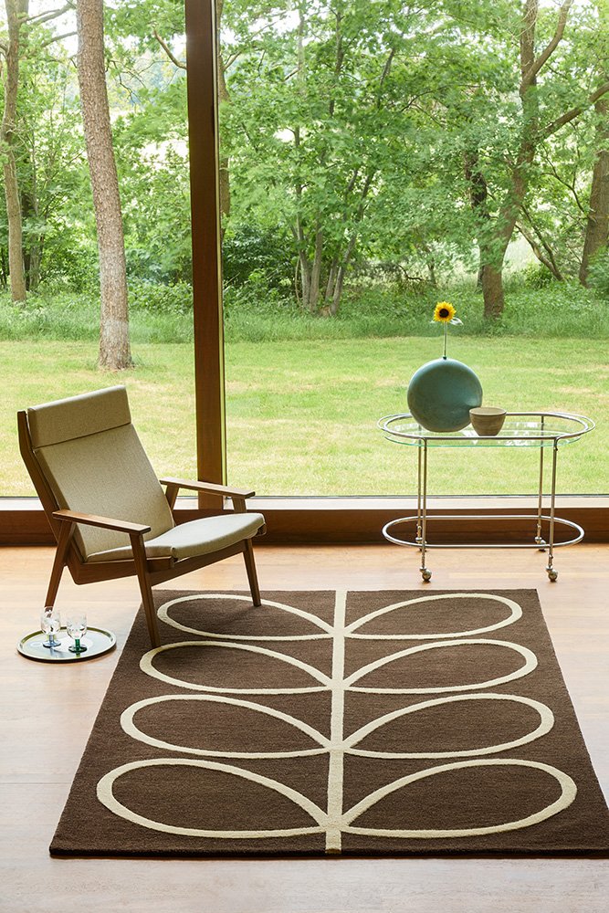 Orla Kiely Giant Linear Stem Walnut 059401