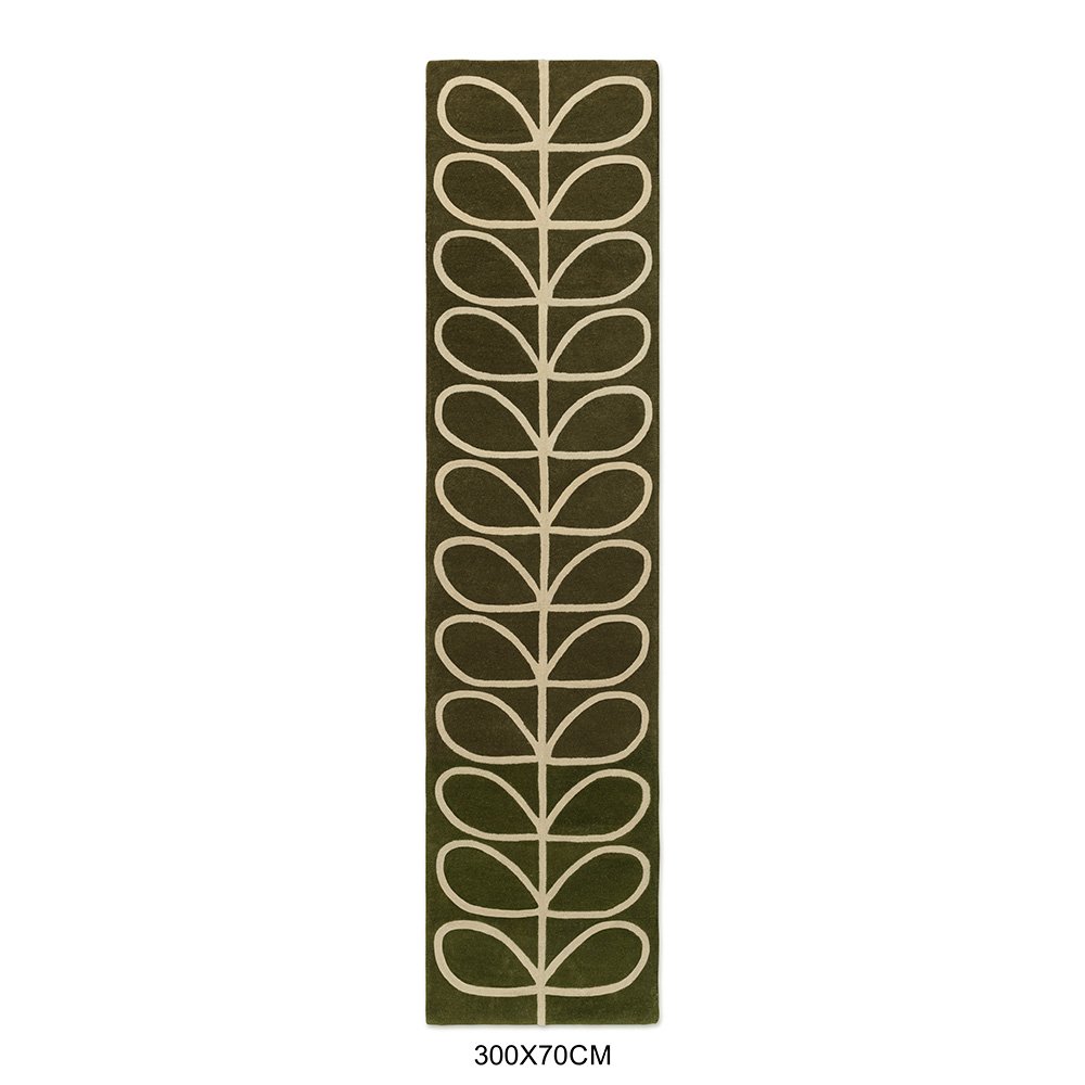 Orla Kiely Linear Stem Olive 060501