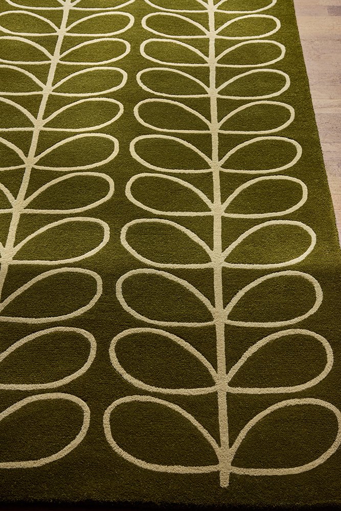 Orla Kiely Linear Stem Olive 060501