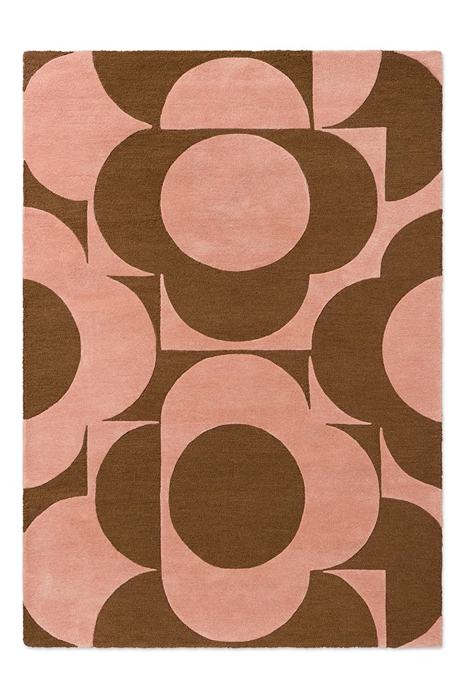 Orla Kiely Prism Flower Pink – Terracotta 158002