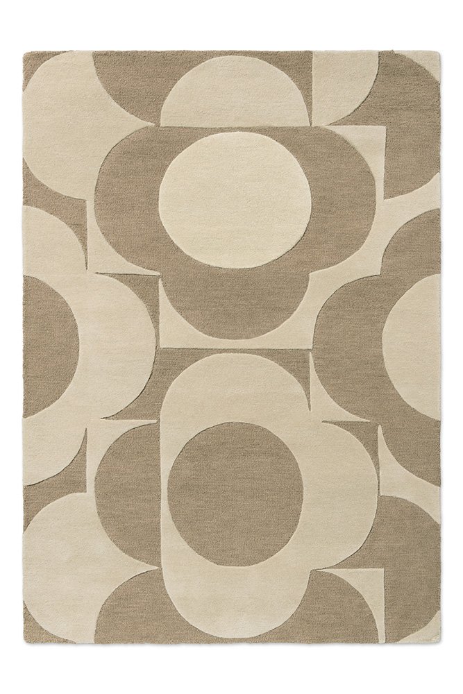 Orla Kiely Prism Flower Mushroom – Ecru 158009