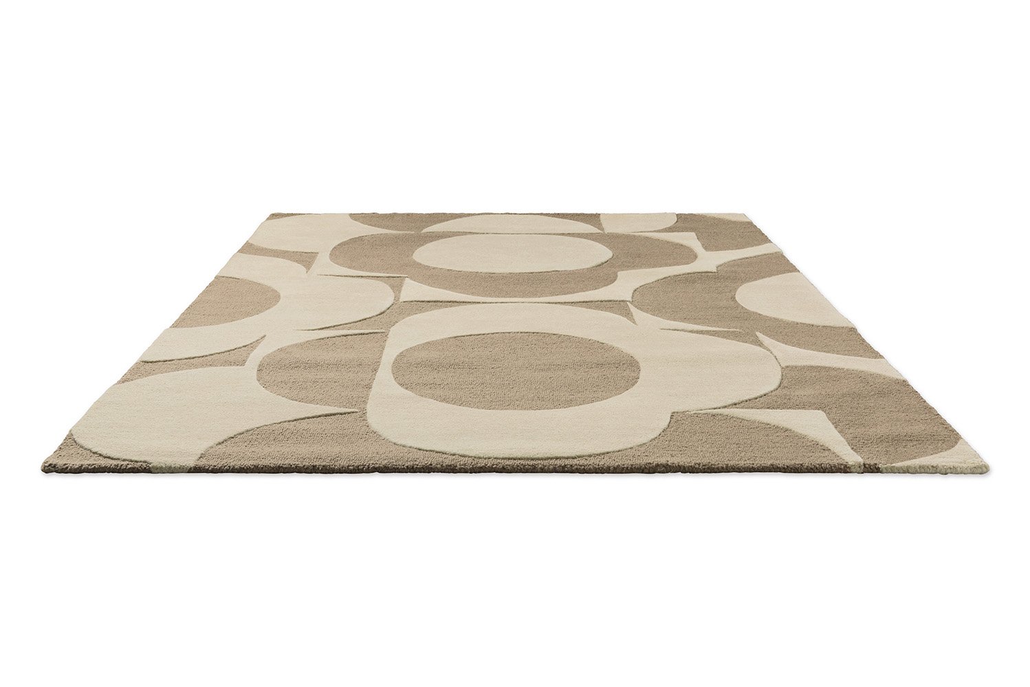 Orla Kiely Prism Flower Mushroom – Ecru 158009