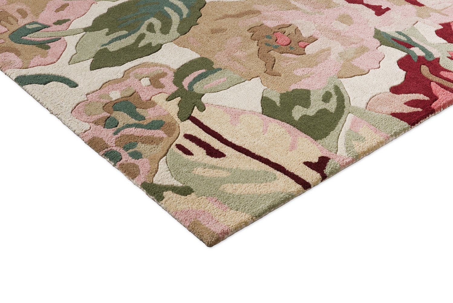 Sanderson Rose & Peony Red 045000
