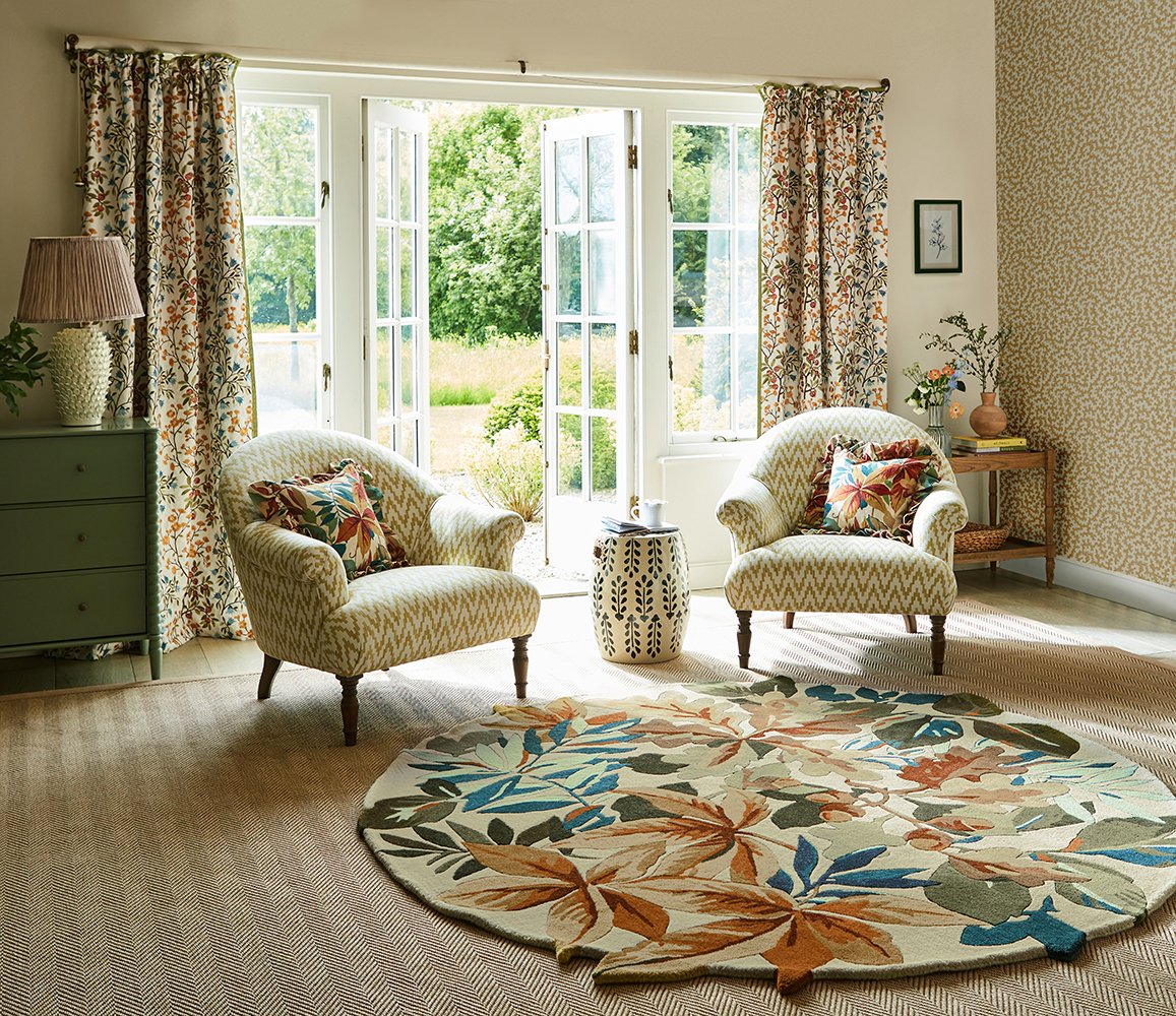 Sanderson Robin’s Wood Russet Brown 146501
